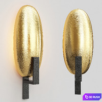 Herve Van Der Straeten Appliques Coques Ovales 3D Model Vray