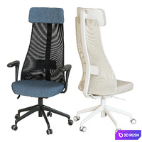 JARVFJALLET swivel chair by IKEA 3D Model Vray, Corona