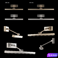 Porta romana picture wall light 3D Model