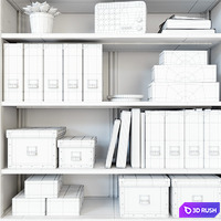 Ikea Bekant workplace part 2 3D Model Corona