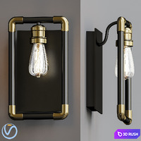 Kichler Imahn 43889BK 3D Model Vray
