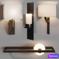 Holly Hunt set SCONCE 6 3D Model
