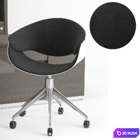Executive Office B&amp;B Italia Set04 3D Model Vray