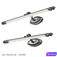 Favorite 2434-1W, 2434-2W 3D Model Vray