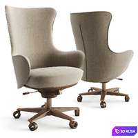 Giorgetti genius geust armchair 3D Model Vray, Corona