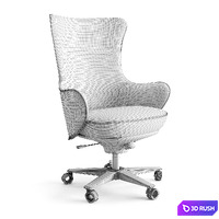 Giorgetti genius geust armchair 3D Model Vray, Corona