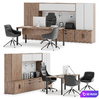 Herman Miller Canvas Private Office (v10) 3D Model Corona