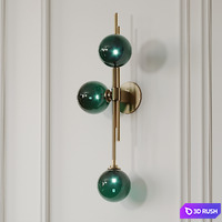 Trilogy Wall Sconce by Articolo 3D Model