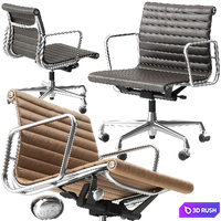 Vitra EA118 chair 3D Model Vray