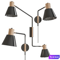 Ditte sconce 3D Model Vray