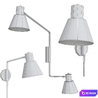 Ditte sconce 3D Model Vray
