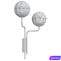 NIKU Wall lamp By BRABBU 3D Model Vray
