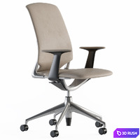 Office Chair Formal Style 3D Model Vray, Corona