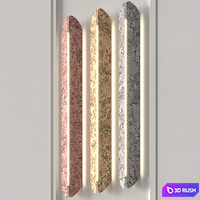 De Castelli Aare Wall Lamps 3D Model Vray, Corona