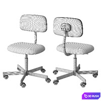 Ikea BLECKBERGET 3D Model Vray, Corona
