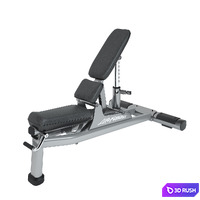 Life Fitness Signature Series Multi Adjustable Bench 3D Model Vray