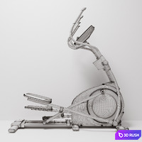 Elliptical trainer NordicTrack E7.1 3D Model Corona