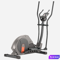 Elliptical trainer DFC E605E 3D Model Vray