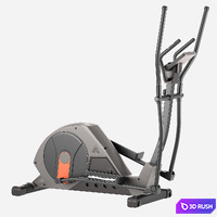 Elliptical trainer DFC E605E 3D Model Vray