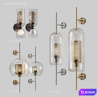 Lampatron Catch Wall Collection 3D Model Vray, Corona