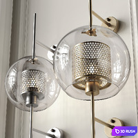 Lampatron Catch Wall Collection 3D Model Vray, Corona