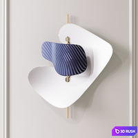 Wall hung Light L3 ETS 3D Model Corona