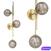 Trilogy Wall Sconce Articolo Lighting 3D Model