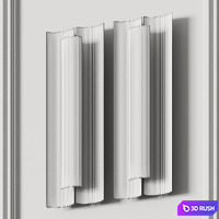 Brabbu Aurum Wall Lamp 3D Model Vray, Corona
