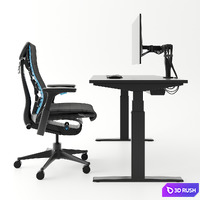 Herman Miller x Logitech G Embody Gaming Chair 3D Model Corona
