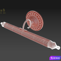 Wall lamp (picture lighting) 3D Model Corona