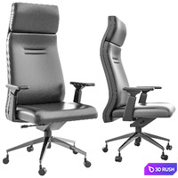 Office chair # 02 3D Model Vray