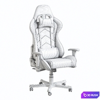 Gaming chair DXRacer Formula series, Model FE08 3D Model Vray, Corona