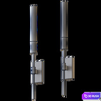 Wands Sconce by Robert Sonneman 3D Model Vray, Corona
