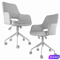 Desi Tilt Office Chair 3D Model Corona
