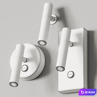 Alma Light Miniflat Wall Lamps 3D Model Vray, Corona