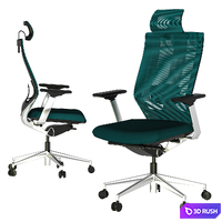 Office chair 02 3D Model Vray