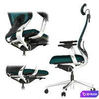 Office chair 02 3D Model Vray