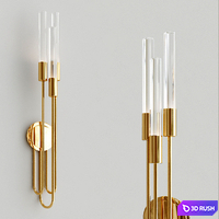 Gala torch 3D Model Vray