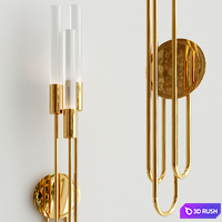 Gala torch 3D Model Vray
