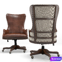 Roslyn County deconstructed Chair 3D Model Vray