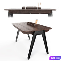 Orson Desk 3D Model Corona
