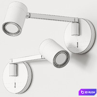 Astro Lighting Ascoli Swing Wall Lamp 3D Model Vray, Corona