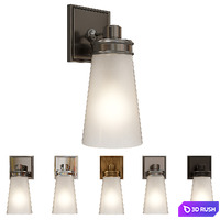 Pottery Barn - Pearson Single Sconce 3D Model Vray, Corona