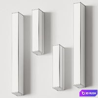 Terzo Light Robin Wall Lamps 3D Model Vray, Corona