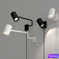 IKEA nimone wall lamp collection 3D Model Vray