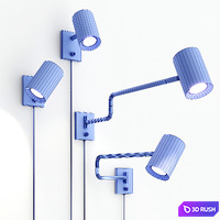 IKEA nimone wall lamp collection 3D Model Vray