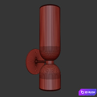 Wall lamp Lightmaker Studio Edie Sconce White 3D Model Corona