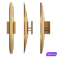 Redford sconce 3D Model Vray