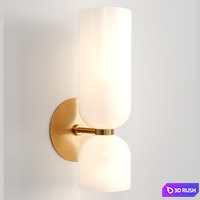 Wall Sconce set 3D Model Vray