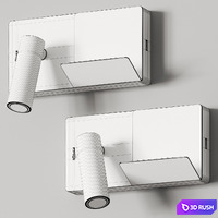 Leds C4 Elamp Wall Lamp 3D Model Vray, Corona